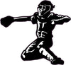 Baseball Catcher Magnet - Sport Magnetic Car Decal