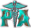 Physician Assistant Vinyl Decal - PA Nursing Bumper Sticker