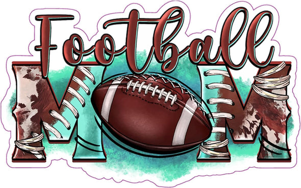 Cowhide Football Bumper Sticker