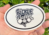 Pickleballer Vinyl Decal - Pickle Ball Bumper Sticker