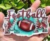 Cowhide Football Bumper Sticker
