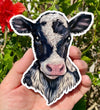Holstein Cow Calf Vinyl Decal