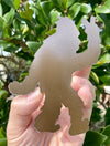 Bigfoot Peace Magnet - Sasquatch Magnetic Car Decal
