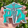 Physician Assistant Vinyl Decal - PA Nursing Bumper Sticker