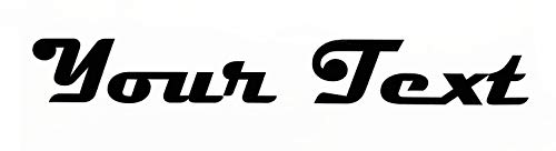 Custom Your Text Customized Vinyl-Cut-Decal Personalized Window Laptop Tumbler Cursive Handwritten Look Custom Nickname Sticker Decal-WickedGoodz