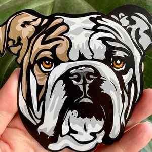 English Bulldog Magnet 5 Inch