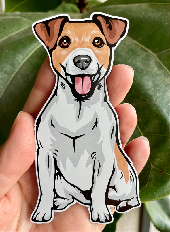 Jack Russel Dog Magnet 5 inch
