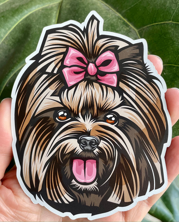 Yorkshire Terrier Yorkie Dog Magnet 5 inch