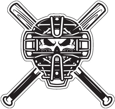 Catcher Baseball Softball Vinyl Decal