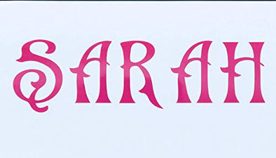 Storybook Font Name Vinyl Decal Tumbler Sticker-WickedGoodz