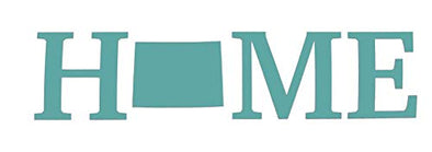 Custom Vinyl Colorado Home Decal, CO State Bumper Sticker, for Tumblers, Laptops, Car Windows - Choose Color and Size-WickedGoodz