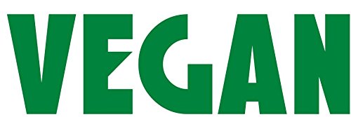 WickedGoodz Green Vegan Vinyl Decal Transfer - Vegetarian Bumper Sticker - Perfect Animal Lover or Vegan Gift-WickedGoodz