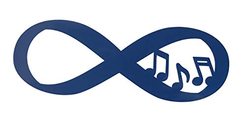 Infinity Loop Music Vinyl Decal Tumblr Sticker-WickedGoodz