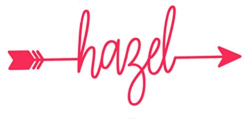 Custom Arrow Font Name Vinyl Decal-WickedGoodz