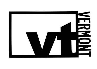 Custom Vinyl Vermont Decal, VT State Bumper Sticker, for Tumblers, Laptops, Car Windows - Choose Color and Size-WickedGoodz