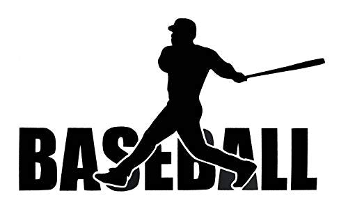 Custom Vinyl Baseball Decal Swing Design-WickedGoodz