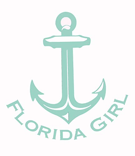 Custom Anchor Florida Girl Vinyl Decal-WickedGoodz