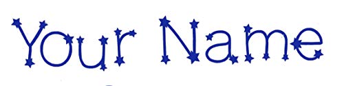 Custom Constellation Star Font Name Vinyl Decal-WickedGoodz