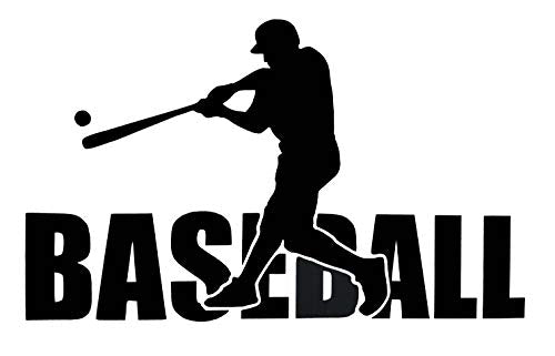 Custom Vinyl Baseball Decal Personalized Ball Hit Design-WickedGoodz