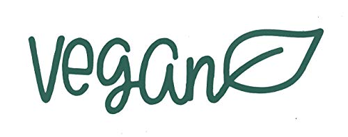 Vegan Vinyl Decal Sticker,Veggie Plant Leaf Design-WickedGoodz