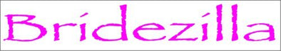 WickedGoodz Pink Vinyl Bridezilla Wedding Decal - Funny Bumper Sticker - Perfect Bride or Bridal Party Gag Gift-WickedGoodz