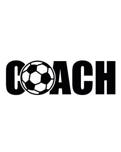Custom Soccer Coach Decal Personalized Soccer Coach Gift-WickedGoodz