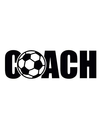 Custom Soccer Coach Decal Personalized Soccer Coach Gift-WickedGoodz