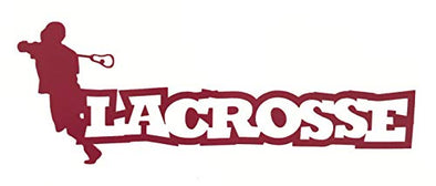 Custom Lacrosse Vinyl Decal Sports Bumper Sticker-WickedGoodz