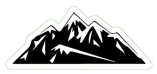 WickedGoodz Mountain Vinyl Decal Tumbler Sticker 2pcs-WickedGoodz