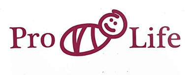 Custom Pro Life Vinyl Decal - Anti Abortion Bumper Sticker, for Tumblers, Laptops, Car Windows, Baby Decal-WickedGoodz