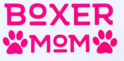 Custom Boxer Mom Vinyl Decal-WickedGoodz