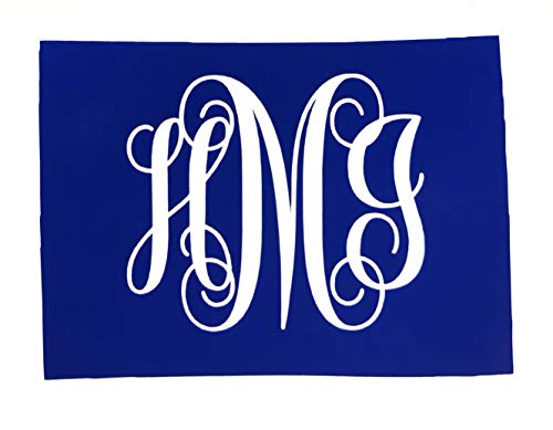 Custom Colorado Vine Monogram Vinyl Decal-WickedGoodz