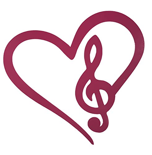 Custom G Cleft Heart Vinyl Decal-WickedGoodz