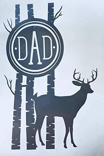 Custom Deer Monogram Vinyl Decal-WickedGoodz