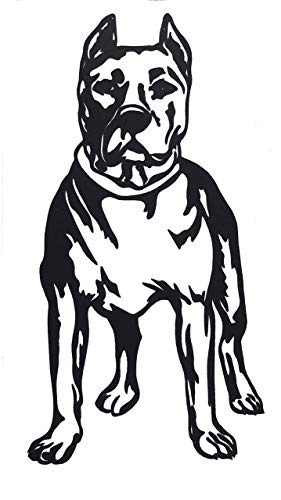 Custom Pit Bull Decal-WickedGoodz