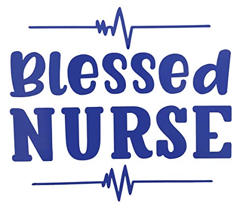 Custom Blessed Nurse Vinyl Decal-WickedGoodz