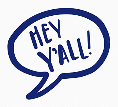 Custom Hey Yall Decal Funny Bumper Sticker-WickedGoodz