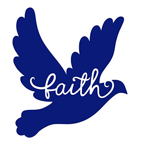 Custom Faith Dove Vinyl Decal-WickedGoodz