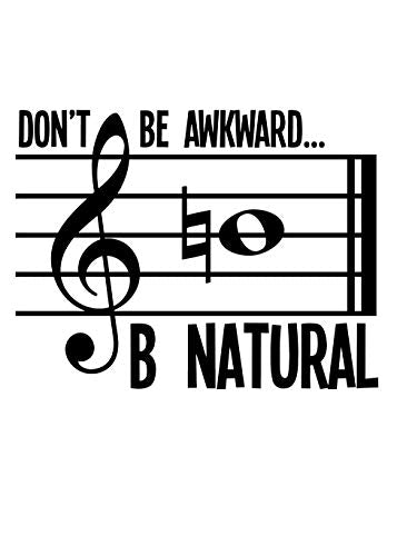 Custom Music Vinyl Decal, Musician Bumper Sticker, Funny Music Gift-WickedGoodz