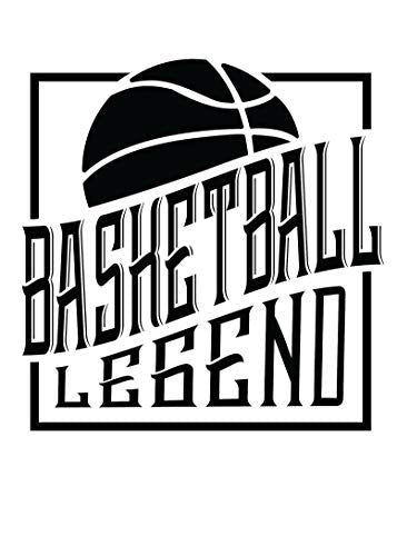 Custom Basketball Legend Vinyl Decal-WickedGoodz
