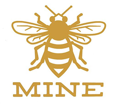 Bee Mine Vinyl Decal-WickedGoodz
