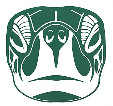 Custom Sea Turtle Face Vinyl Decal - Turtle Bumper Sticker, for Tumblers, Laptops, Car Windows - Pick Size and Color Beach Gift-WickedGoodz