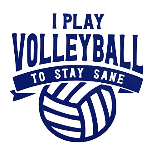 Custom Volleyball Vinyl Decal Sports Bumper Sticker-WickedGoodz