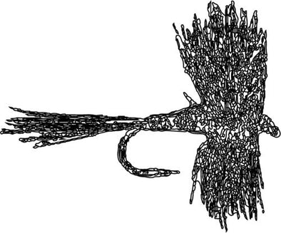 Trout Fly Fishing Refrigerator Magnet-WickedGoodz