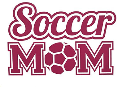 Custom Soccer Mom Vinyl Decal-WickedGoodz
