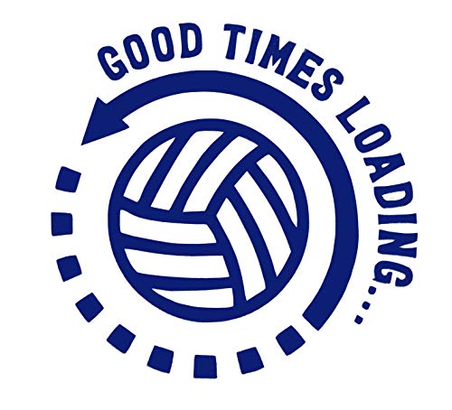 Custom Volleyball Vinyl Decal Sports Bumper Sticker-WickedGoodz