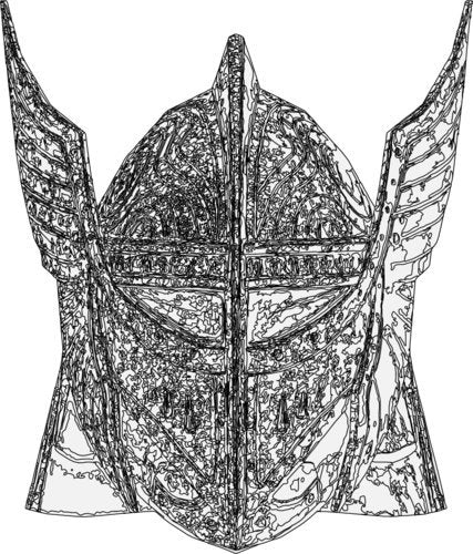 WickedGoodz Warrior Battle Helmet Vinyl Window Laptop Decal - Warrior Bumper Sticker-WickedGoodz