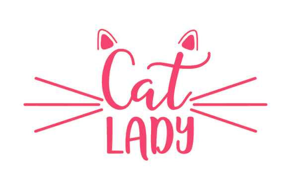 Custom Cat Lady Vinyl Decal
