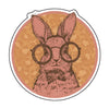 Retro Bunny Vinyl Decal