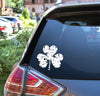 Custom Distressed Irish Shamrock Vinyl Decal